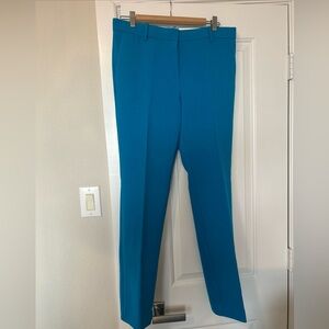 Ann Taylor Sophia Azure Blue Pants 6 NWT